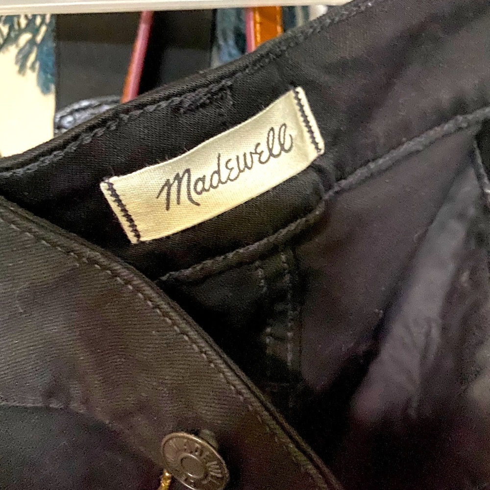 Madewell Black High Rise Curvy Skinny Jeans sz36